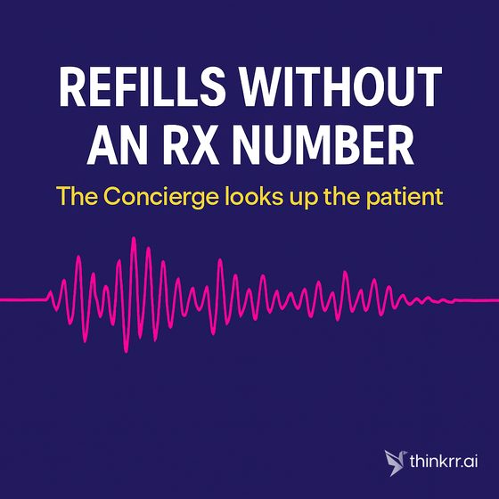 Bold text card with waveform